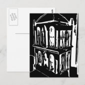 Carte postale Black Bird Cage (Devant / Derrière)