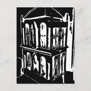 Carte postale Black Bird Cage