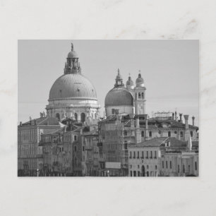 Carte Postale Black Blanc Grand Canal Venise Italie Voyage