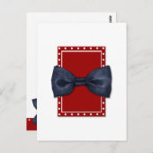 Carte postale Black Bowtie (Devant / Derrière)