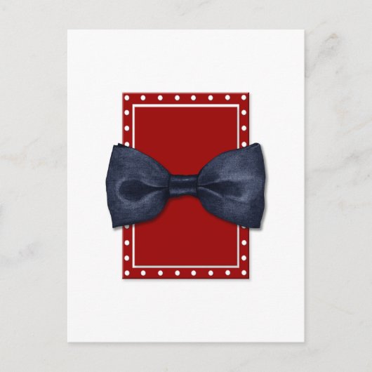 Carte postale Black Bowtie (Devant)