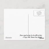 Carte Postale Black Brussels Griffon (Dos)