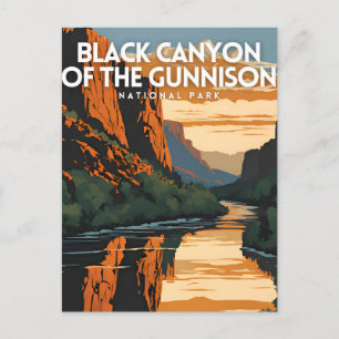 Carte Postale Black Canyon of the Gunnison National Park Travel