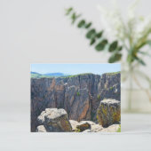 Carte Postale Black Canyon of the Gunnison View, Colorado (Debout devant)