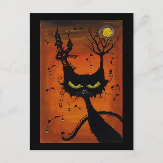 Carte Postale Black Cat Inn Postcard (Devant)