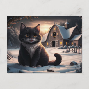 Carte Postale Black Cat  Série 2 04