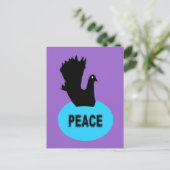 Carte postale Black Dove Peace (Debout devant)