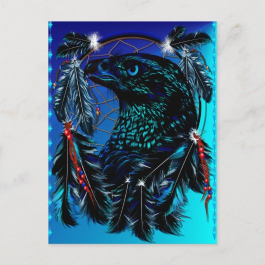 Carte postale Black Ealge Dreamcatcher (Devant)