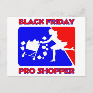 Carte Postale Black Friday Pro Shopper