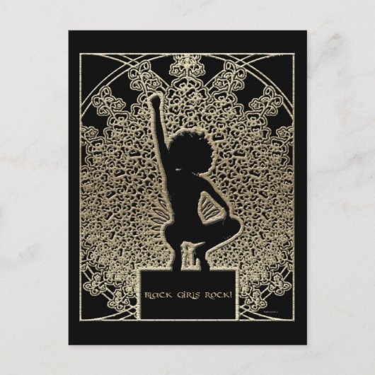 Carte Postale Black Girls Rock ! (Devant)