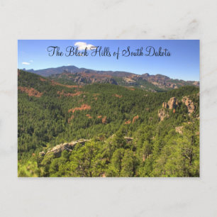 Carte postale Black Hills South Dakota