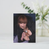 Carte Postale Black Lace Goth (Debout devant)