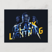 Carte Postale Black Lightning Heroes (Devant)
