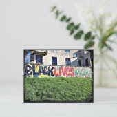 Carte postale Black Lives Matt (Debout devant)