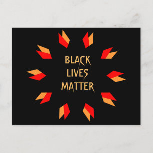Carte postale Black Lives Matt