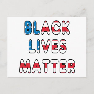 Carte Postale Black Lives Matter BLM