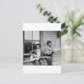 Carte Postale Black Men Jouant de la guitare, 1902 (Debout devant)