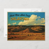 Carte Postale Black Mesa Oklahoma (Devant / Derrière)