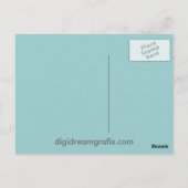 Carte Postale black mountain (Dos)