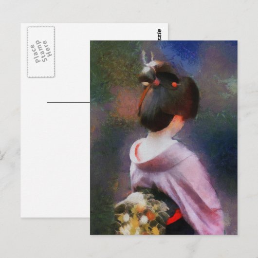 Carte postale Black Obi (Devant / Derrière)