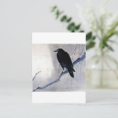 Carte Postale Black Raven Bird (Debout devant)