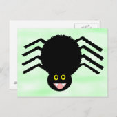 Carte postale Black Spider (Devant / Derrière)