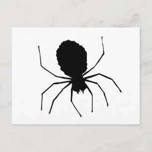 Carte Postale Black Spider Love_