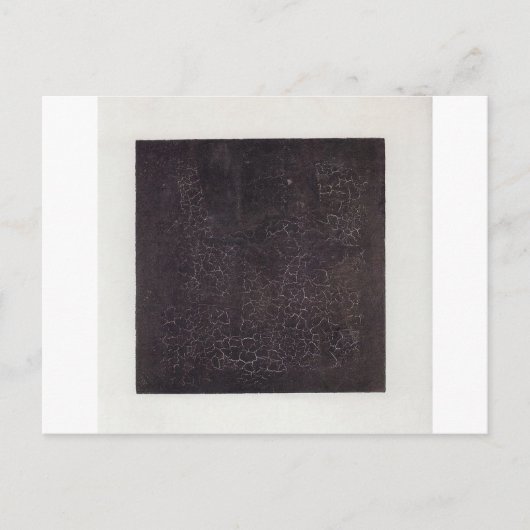 Carte Postale Black Square par Kazimir Malevich (Devant)