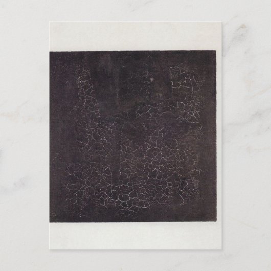 Carte Postale Black Square par Kazimir Malevich (Devant)