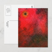 Carte postale "Black Star" Abstract Design (Devant / Derrière)