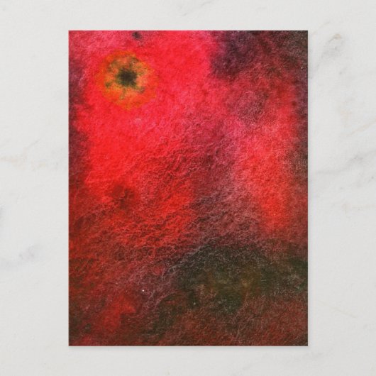 Carte postale "Black Star" Abstract Design (Devant)