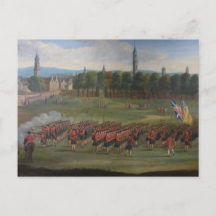 Carte Postale Black Watch sur Glasgow Green