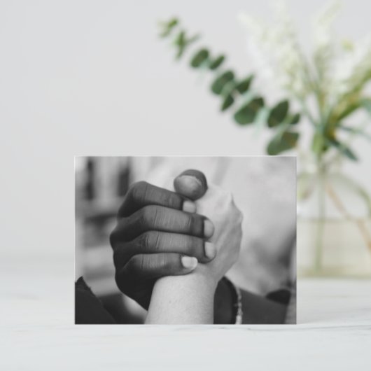 Carte postale Black White Hills Together (Debout devant)