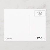 Carte postale Black & White Palm (Dos)