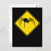 Carte Postale Black Widow Xing ! (Devant / Derrière)