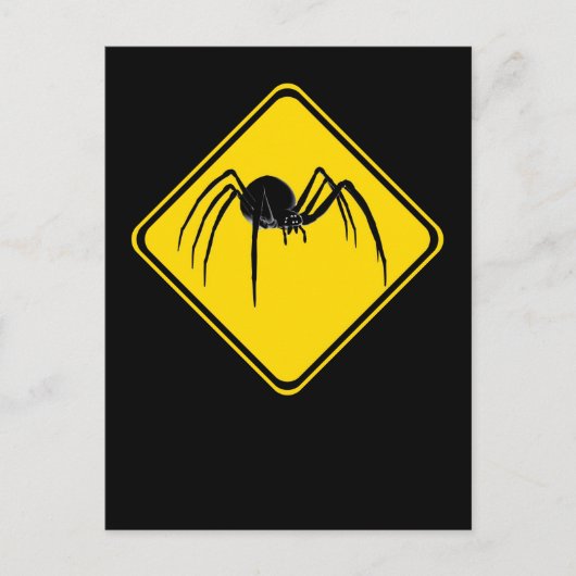 Carte Postale Black Widow Xing ! (Devant)