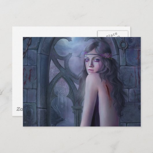 Carte postale Black Wings (Devant / Derrière)