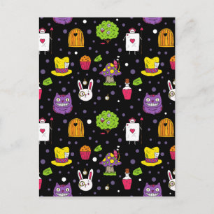 Carte Postale Black Wonderland