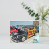 Carte Postale Black Woody (Debout devant)