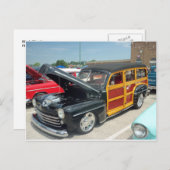 Carte Postale Black Woody (Devant / Derrière)