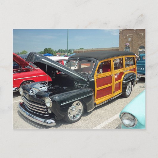 Carte Postale Black Woody (Devant)