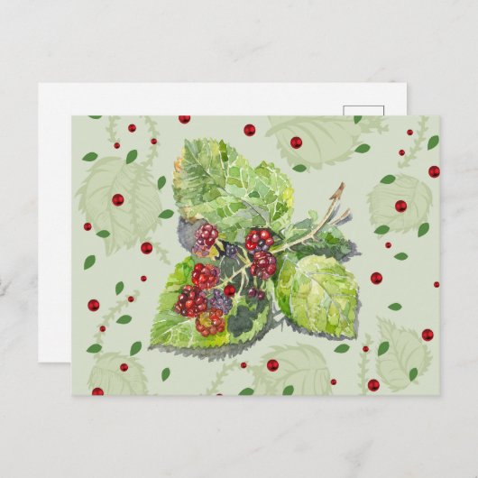 Carte Postale BlackBerry (Devant / Derrière)