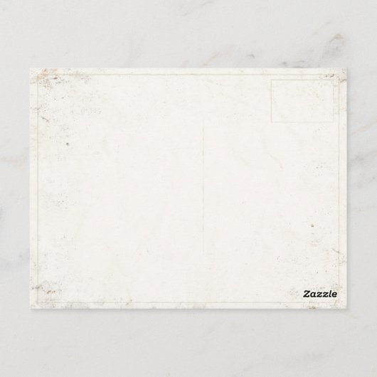 Carte Postale Blackboard du Dorm (Dos)