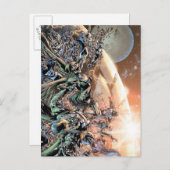 Carte Postale Blackest Night Group et Moon (Devant / Derrière)