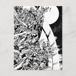 Carte Postale Blackest Night Group et Moon 2