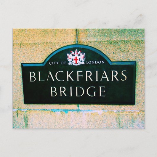 Carte Postale Blackfriars Bridge - City of London (Devant)