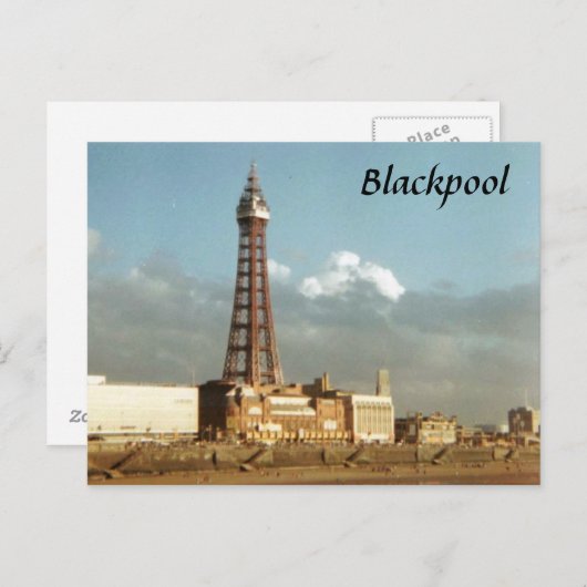 Carte Postale Blackpool (Devant / Derrière)