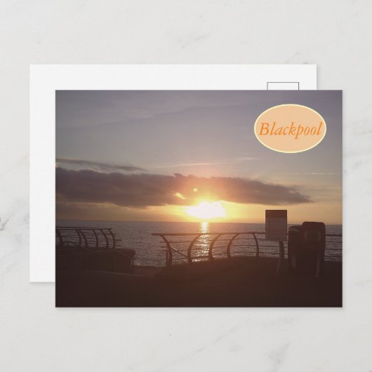 Carte postale Blackpool (Devant / Derrière)