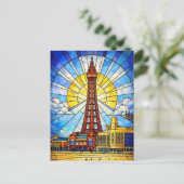 Carte Postale Blackpool (Debout devant)