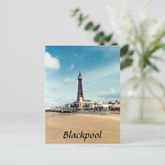 Carte Postale Blackpool (Debout devant)